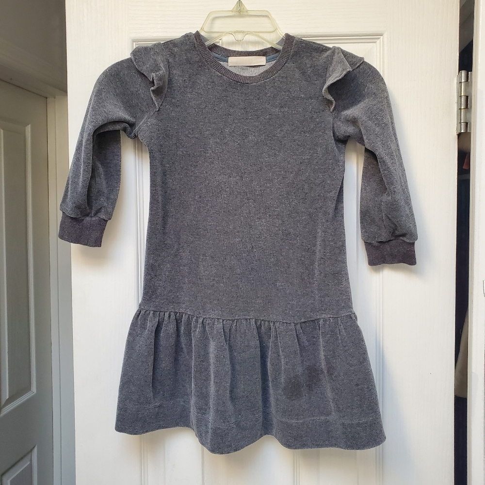 $10 Deals 🤝🔖 Little Girls Grey Sweater Dress - size 5